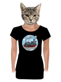 dámske tričko s lemom