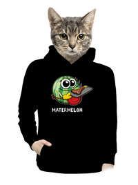 dámska mikina klokanka