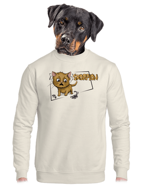 unisex mikina bez kapucne