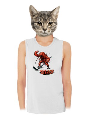 Dostanú klepec dámske tielko voľné White