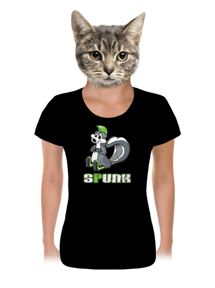 Spunk dámske tričko Black