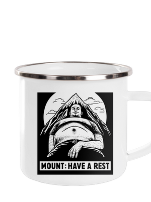 Mount have a rest plecháčik White