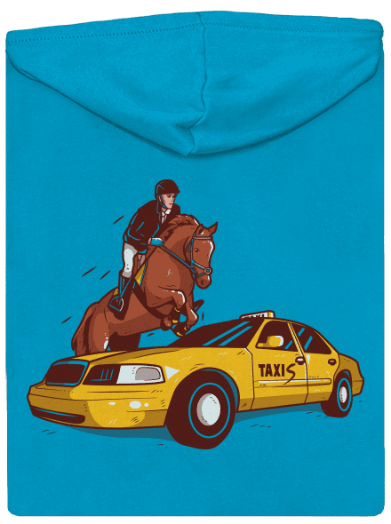 Taxis dámska mikina na zips Blue Atol