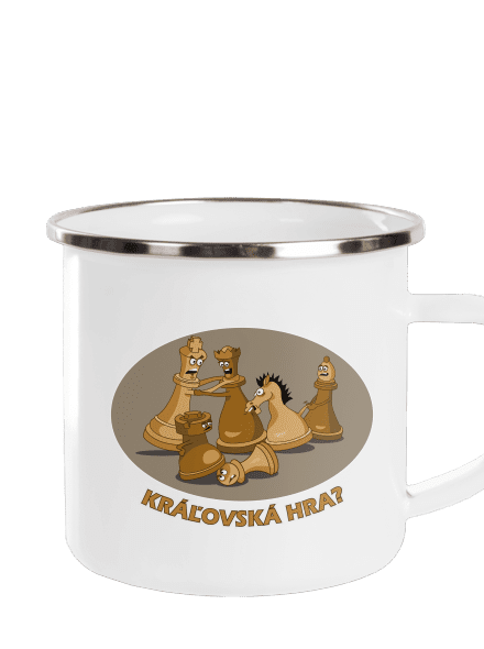 Kráľovská hra plecháčik White
