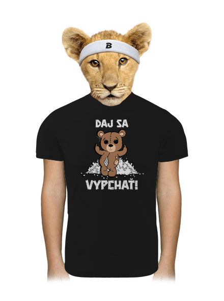 Jdi se vycpat detské športové tričko Black