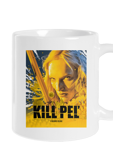 Kill Peľ klasický hrnček White