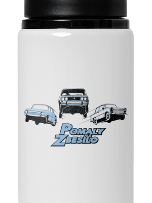 Pomaly a zbesilo flaša na vodu White