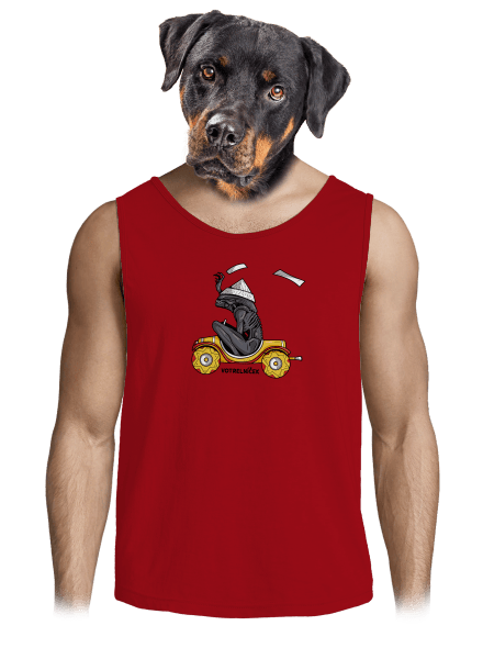 Votrelníček pánske tielko Red