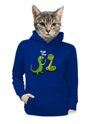 High Five dámska mikina klokanka Royal Blue Mal