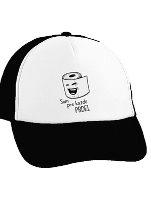 Prdel šiltovka Black cap