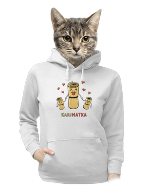 dámska mikina klokanka