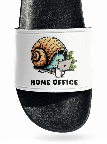 Slimákov home office šľapky White