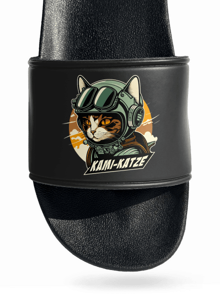 Kami-Katze šľapky Black