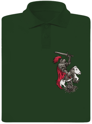 Rytier pánska polokošeľa Bottle Green Mal