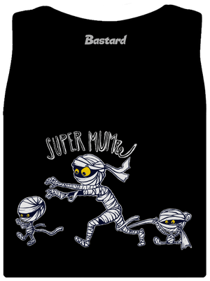 Super mumie dámske tielko klasické Black