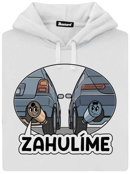 Zahulíme dámska mikina klokanka White