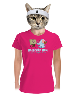 dámske športové tričko