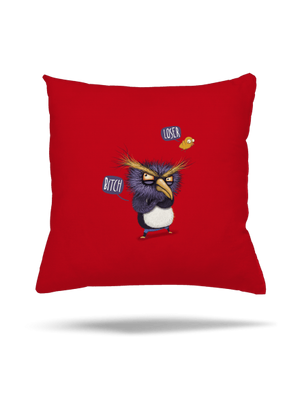 Tučniak nelieta vankúš Red