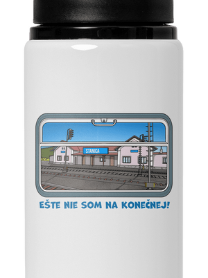 Nie som na konečnej flaša na vodu White