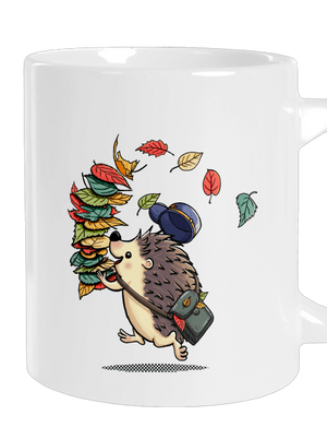 Listár veľký hrnček White