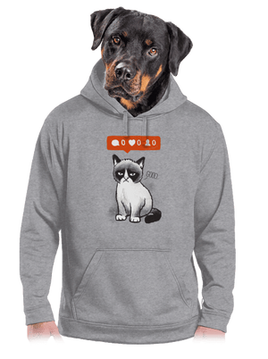 pánska mikina klokanka