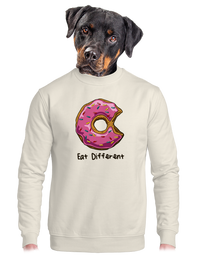 unisex mikina bez kapucne