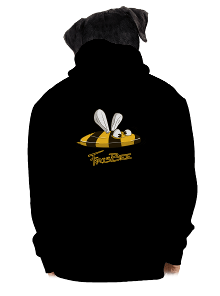 Frisbee pánska mikina na zips Black