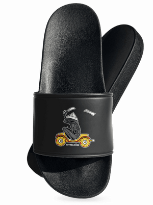 Votrelníček šľapky Black