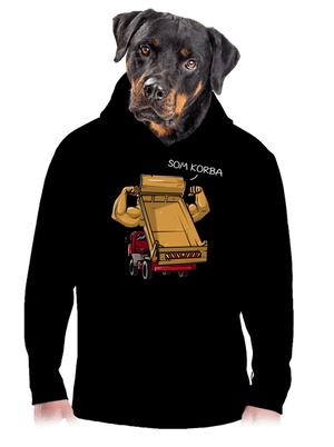 pánska mikina klokanka