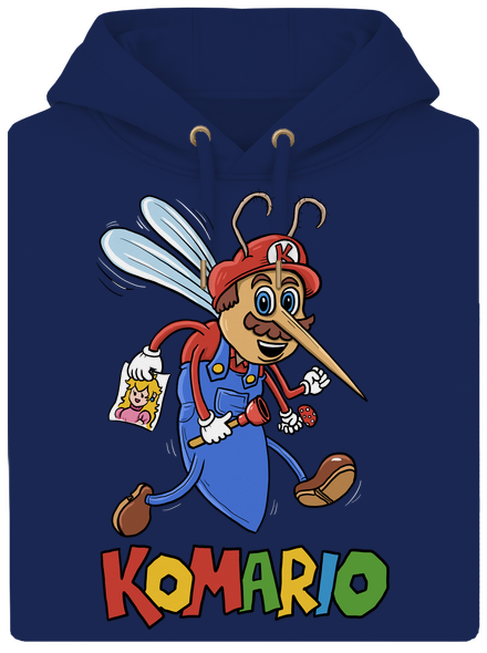 Komario unisex mikina premium Navy