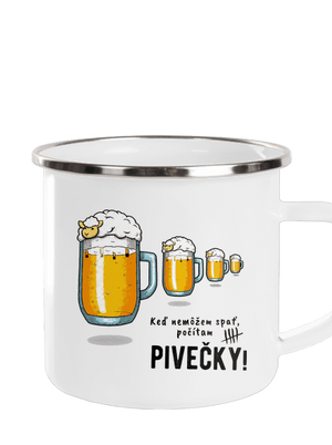Pivečka plecháčik White