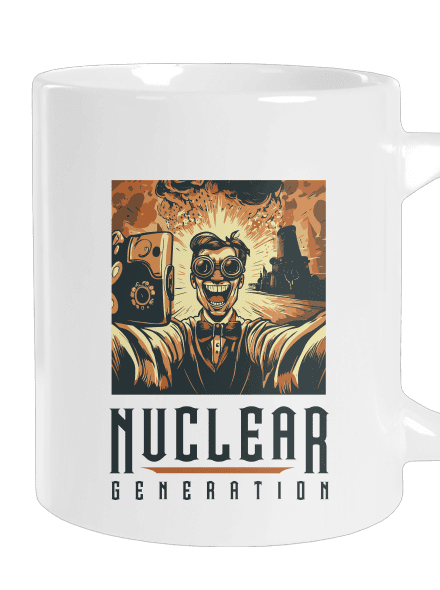 Nuclear generation veľký hrnček White