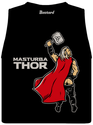 Masturbathor dámske tielko voľné Black