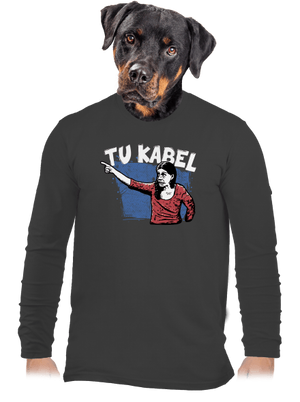 Tukabel pánske dlhý rukáv Dark Grey