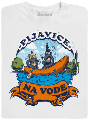 Pijavice na vode pánske dlhý rukáv White