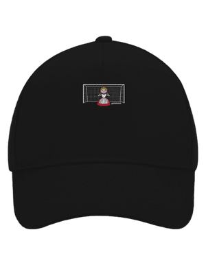 Gólmanka šiltovka baseballka Black