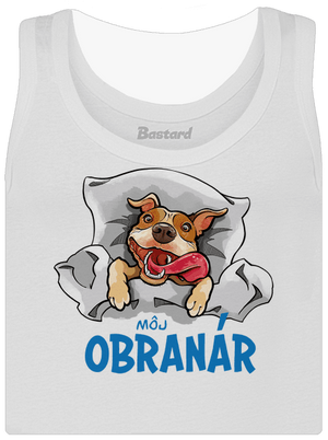 Môj obranár dámske tielko klasické White