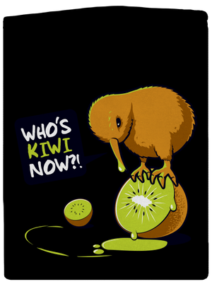Kiwi dámska mikina na zips Black