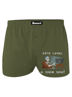 Ešte level pánske trenky Khaki