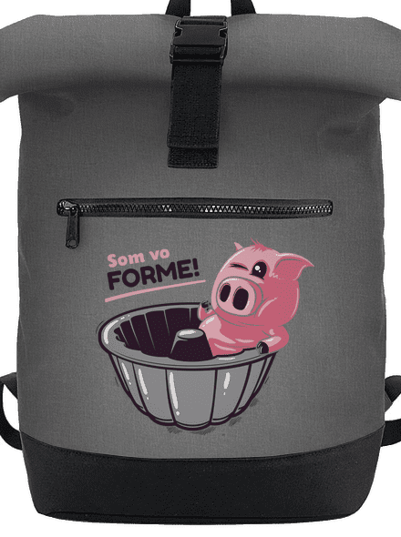 Vo forme batoh Grey Marl