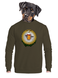 unisex mikina bez kapucne