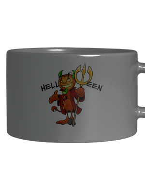 Helloween hrnček makronka Grey Macaron