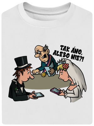 Svadobný obrad unisex tričko oversized White