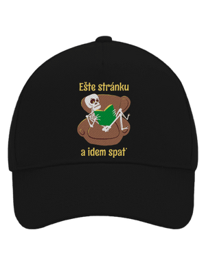 Ešte stránku šiltovka baseballka Black