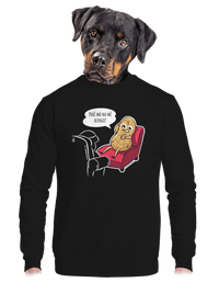 unisex mikina bez kapucne