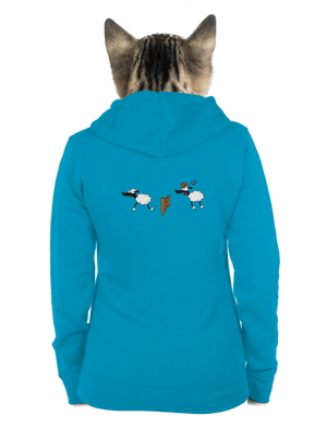 dámska mikina na zips