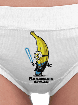 Bananakin Skywalker dámske nohavičky White
