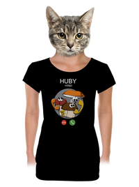 dámske tričko s lemom