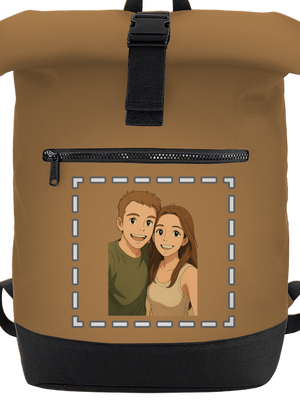 Ghibli efekt z vlastnej fotky batoh Caramel