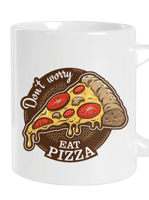 Pizza veľký hrnček White